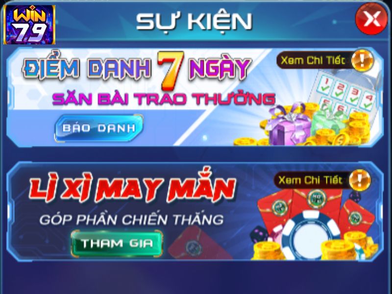 Win79 cung cấp rất nhiều chương trình khuyến mãi hot cho thành viên